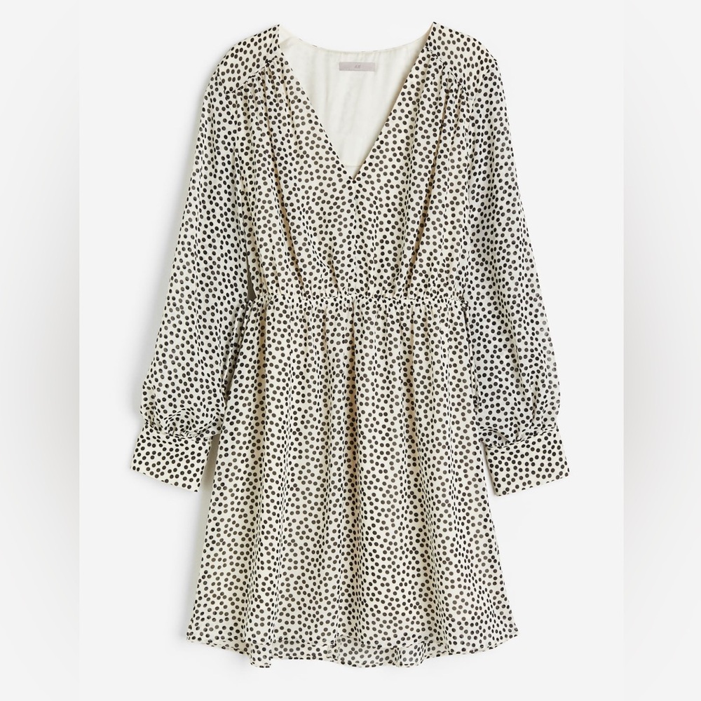 H&M DRAWSTRING-DETAIL DRESS‎ Size M